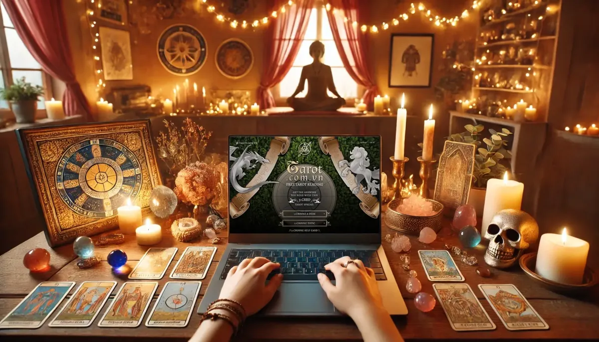 Minh họa dự án tarot.com.vn