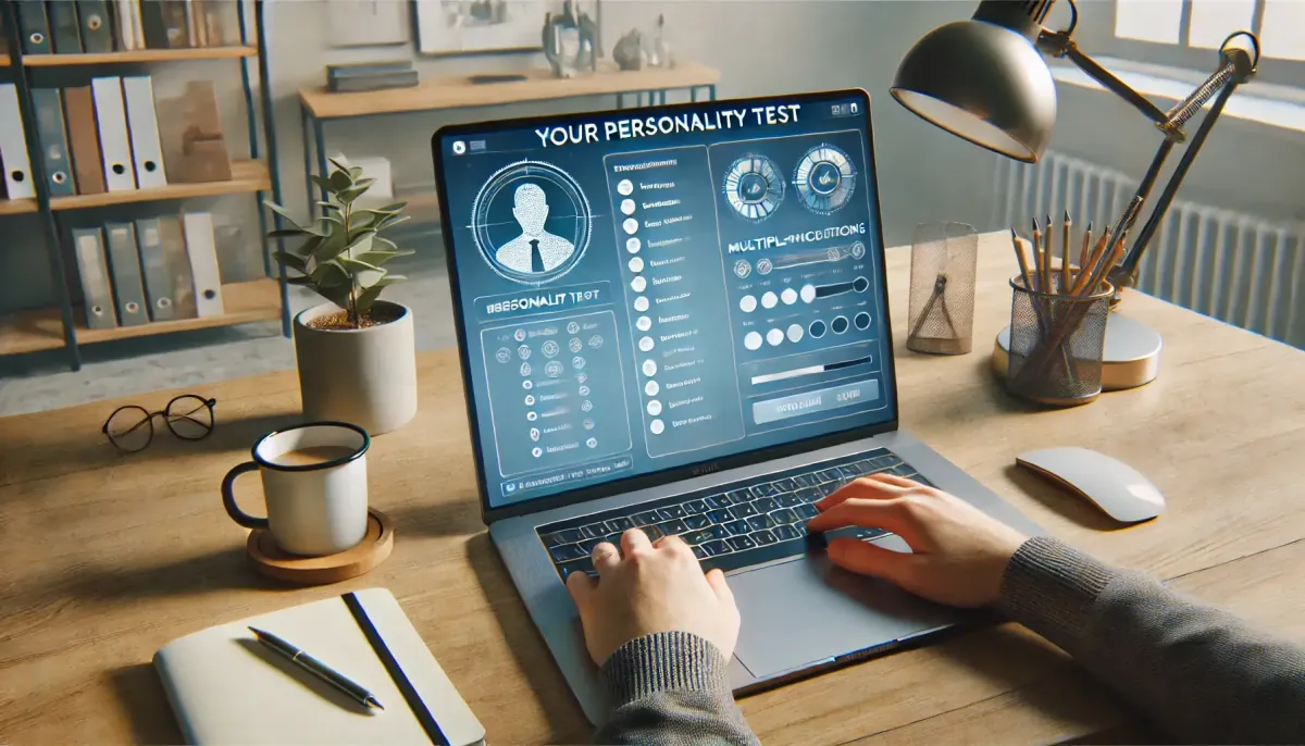 Minh họa dự án xpersonalitytest.com